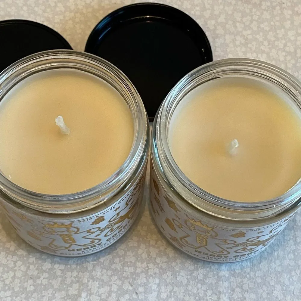 Bath and Body Works 2 Single Wick Candles - MERRY COOKIE - Picture 3 of 4
